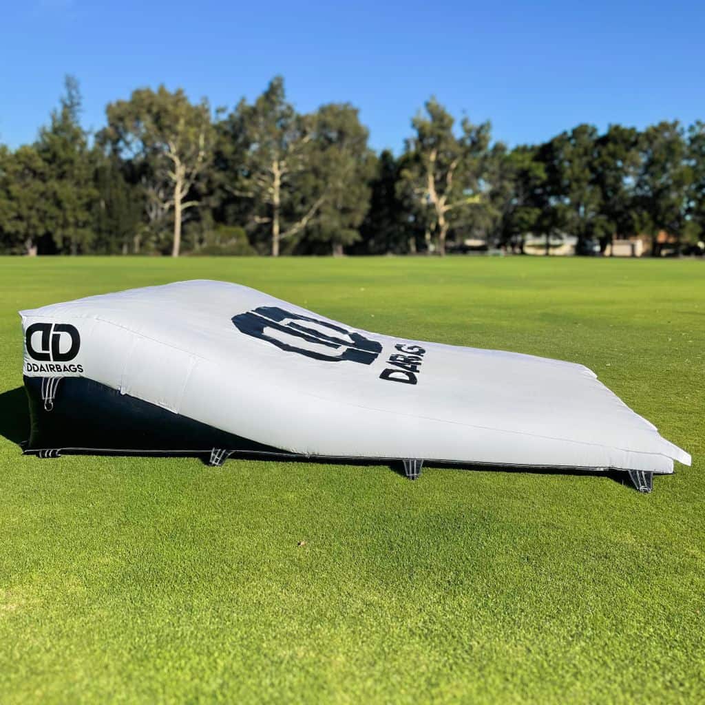 Inflatable Airbag Landing For Bmx And Mtb