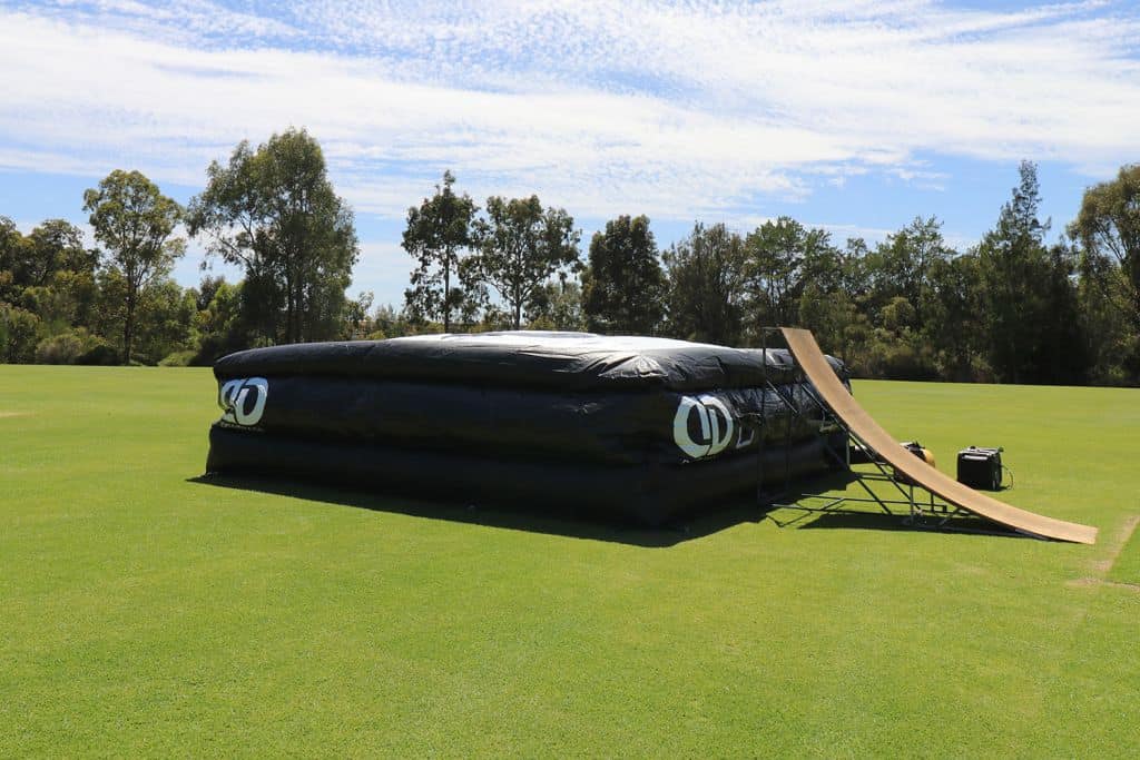 Stunt Airbag Landing For Bmx And Mtb Bikes