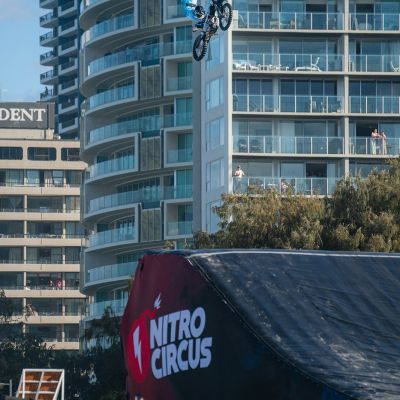 FMX Inflatable Airbag Landings