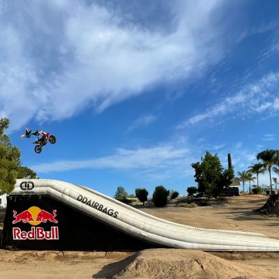 FMX Inflatable Airbag Landings